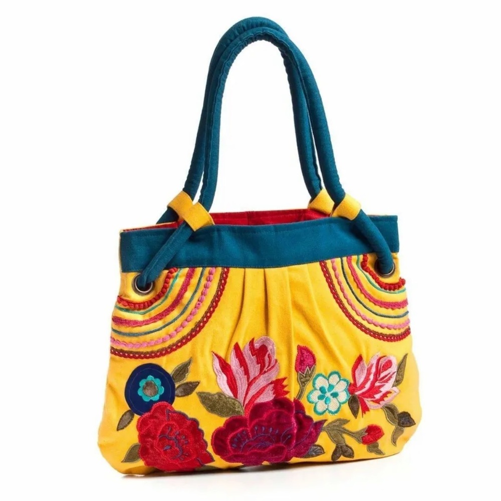 NWT Melody Ross Brave Girl Yellow Bag